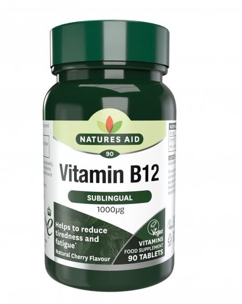 Natures Aid B12 1000 mcg tabletta 90 db